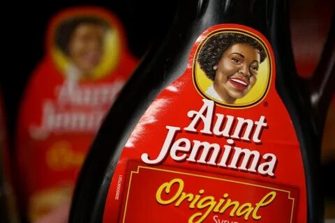 Why are Uncle Ben’s rice and Aunt Jemima’s pancake syrup log