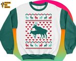 Adult Ugly Sweater Svg Deer Mating Shirt Svg Funny Christmas