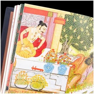 Книга подарочная "Камасутра". Кожаный переплёт - Книги о люб
