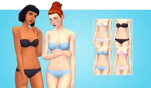 very nice trash plant Underwear set, Maxis match, Sims 4