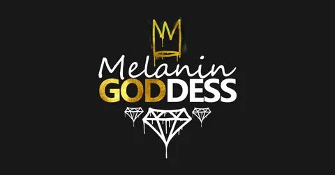 Melanin T-Shirt: Melanin Goddess - Melanin Poppin - Kids Hoo