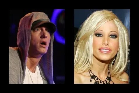 Eminem was rumored to be with Gina Lynn - Eminem Dating Hist