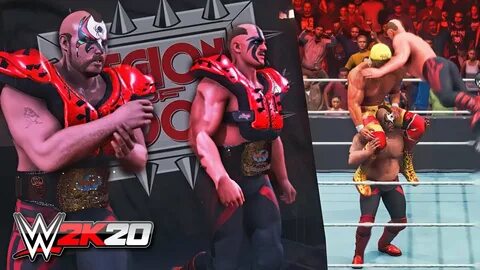 WWE 2K20 PS4 *NEW* Animal & Hawk "The ROAD WARRIORS" - Entra