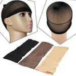 2 Pcs/bag Elastic Unisex Stocking Wig Liner Cap Snood Nylon 