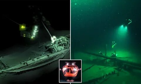 400 year old shipwreck found in 'undiscovered world' deep in