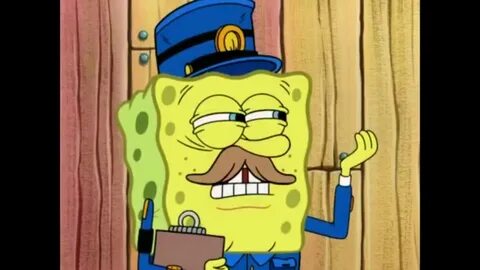 spongebob police officer