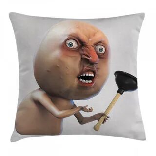 Why You No Plunger Meme Pillow Cover