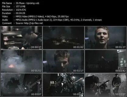 Muse - Uprising - Скачать видео из VOB Коллекции "The Video 