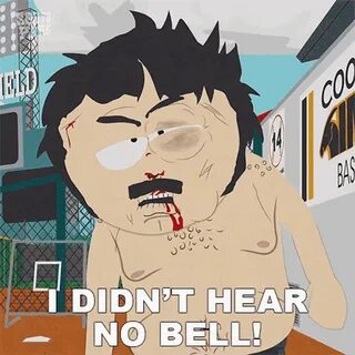 I Didnt Hear No Bell Randy Marsh GIF - I Didnt Hear No Bell 