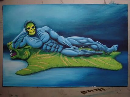 Skeletor paintings search result at PaintingValley.com