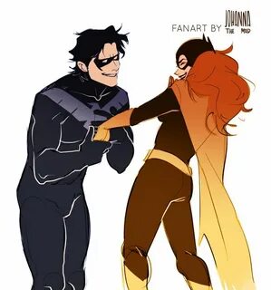 JOHANNA THE MAD Nightwing and batgirl, Batgirl, Nightwing