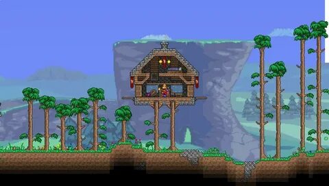 Это мои постройки (не копия) Terraria Rus Amino