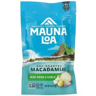 Mauna Loa, Dry Roasted Macadamias, барбекю с копченым киаве,