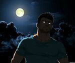 Хиробрин приходит ночью в свете луны - Арт картинки