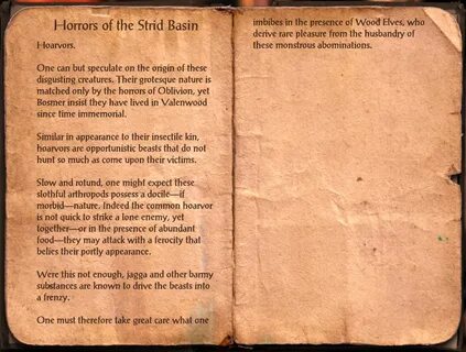 Horrors of the Strid Basin Elder Scrolls Fandom