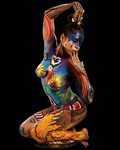 Body Painting Models Gallery: Steamy pictures of Farrah Kade
