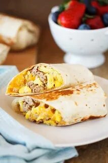 sausage breakfast burritos ;healthy breakfast burritos ;free