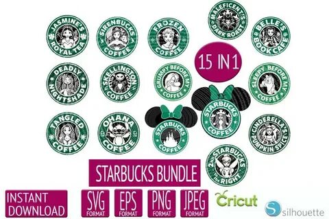 Disney Starbucks svg... sold by MagicBoutiqueCo Marketplace 