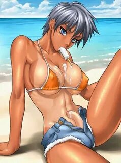 Xbooru - abs bad photoshop bang-you beach bikini bikini top 