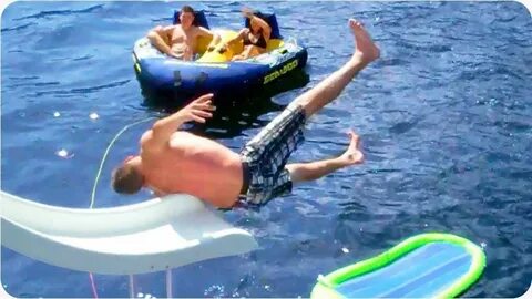 Best & Funniest Water Slide Fails - MOST HILARIOUS Water Sli