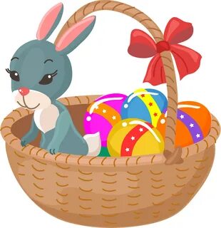 Bermad progéniture brillant easter egg basket clipart À la m