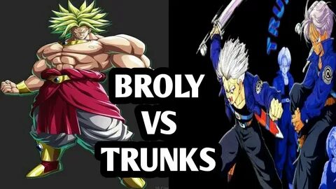 Dragon Ball Z,Duel Broly Vs Trunks (Gameplay) - YouTube