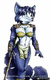 Krystal fanart Star fox, Fox character, Character