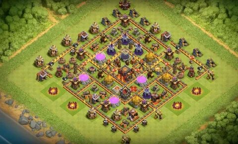 th10 best trophy base coc th10 base 2018 updated with 28 ima