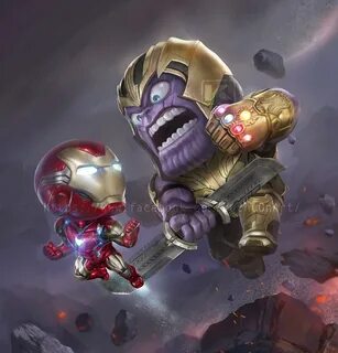 ArtStation - Avengers Endgame fanart, kuchu pack Avengers ca