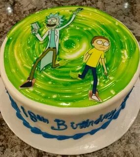 Rick And Morty Birthday Cake 10 Images - 20 Rick And Morty B