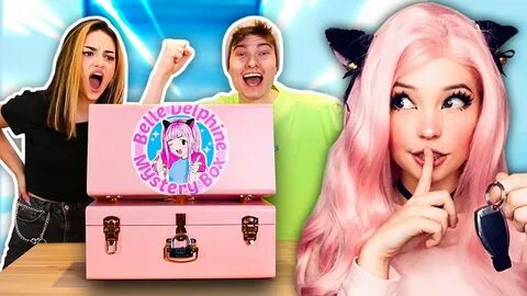 My GIRLFRIEND Reacts To Belle Delphine Mystery Box - YouTube