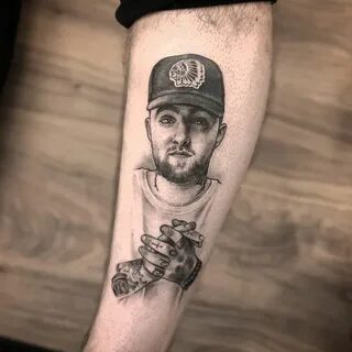 MAC MILLER TATTOOS see more hiphop tattoos on the Paperchase