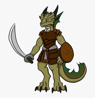 Jeenakatarox The Dragonborn Druid - Cartoon, HD Png Download