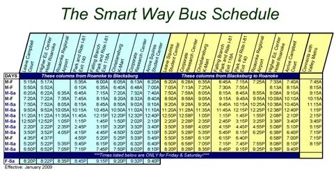 Bus Time Schedule
