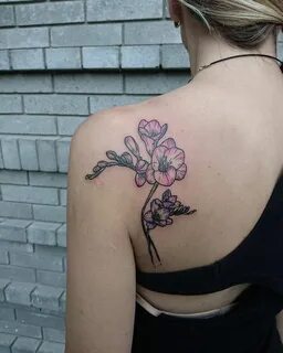 22 Beautiful and Delicate Freesia Tattoo Designs TattooAdore