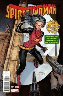 Exclusive Preview: SPIDER-WOMAN #5--New Costume Debut - Comic Vine Иллюстра...