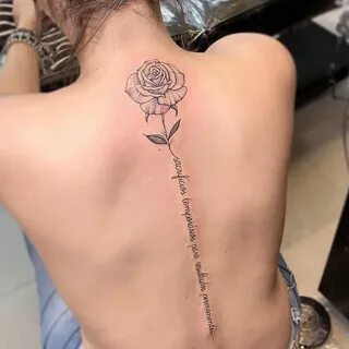 Pin by kemmie91 on Tattoo Spine tattoos for women, Back tatt