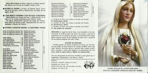 SAGRADOS CORAZONES JESUS Y MARIA: RECEMOS EL SANTO ROSARIO A