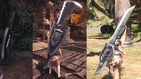 Charge Blade model swap fails at Monster Hunter: World - Mod