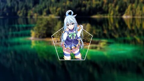 Full HD 1080p Aqua (KonoSuba) wallpapers free download