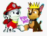 #marshall X Chase - Paw Patrol Chase And Marshall Kiss , Fre