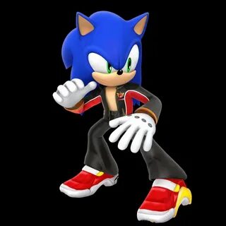 Sonic wearing clothes Sonic the Hedgehog! Amino