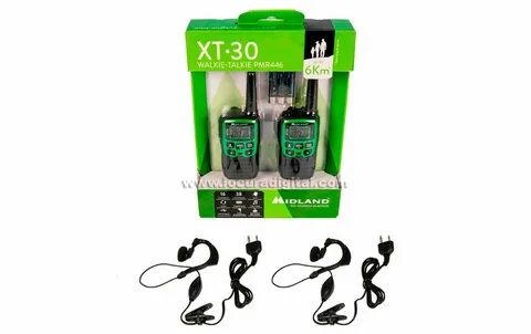 Accesorios para MIDLAND XT-30 Pareja de walkies uso libre PM