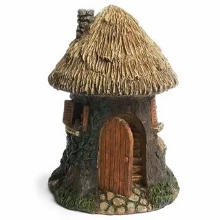 Treasure Gurus Elf Tree House Gnome Home Fairy Garden Wayfai