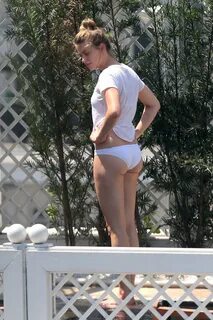 Amber Heard in Bikini Bottom at a pool in Rio de Janeiro Got