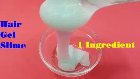 How To Make Hair Gel Slime Without Glue Or Borax - How To Ma