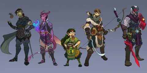 Jacob Grimoire - D&D Character Designs