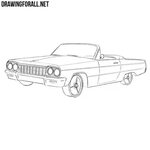 64 Impala Drawings - Floss Papers