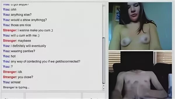 Flashing in Videochat (Skype, Omegle, Chatroulette etc.