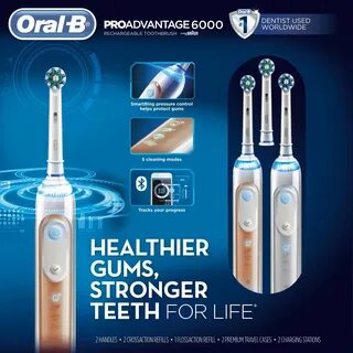 Oral-B Pro-1000 Power Rechargeable Toothbrush-NIB with extra